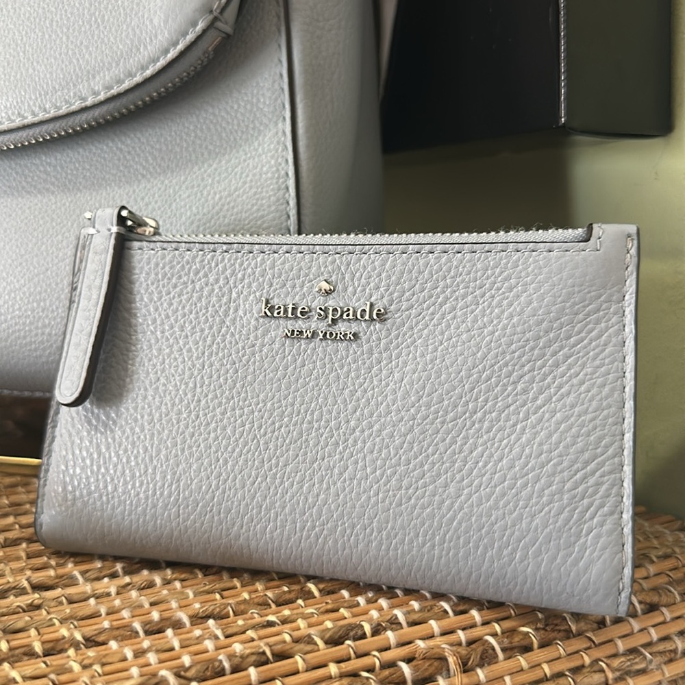Kate Spade Light blue purse and wallet set - Picture 4 of 17
